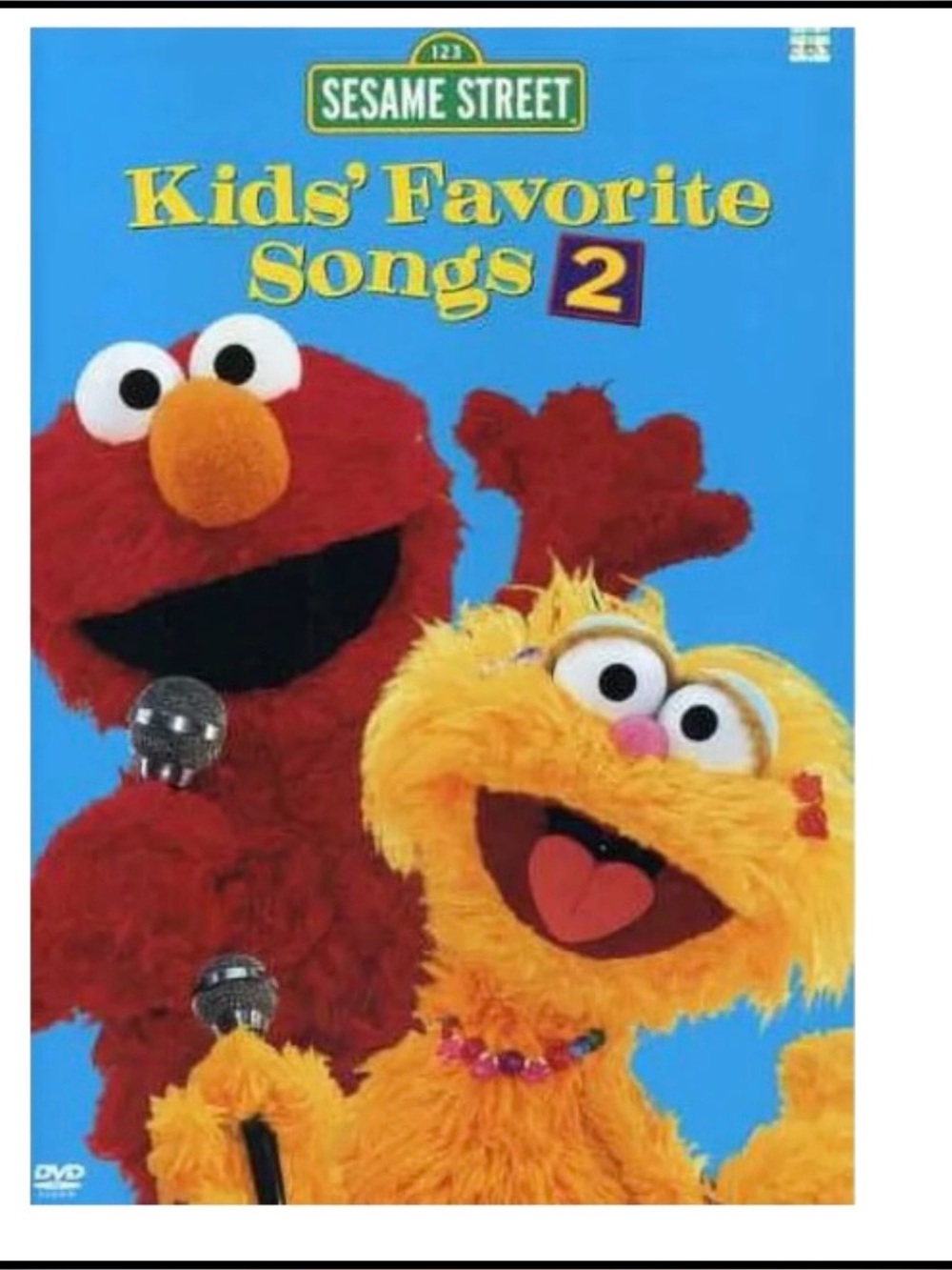 Sealed Sesame Street Kids Favorite Songs 2 DVD-Sing Along - New
